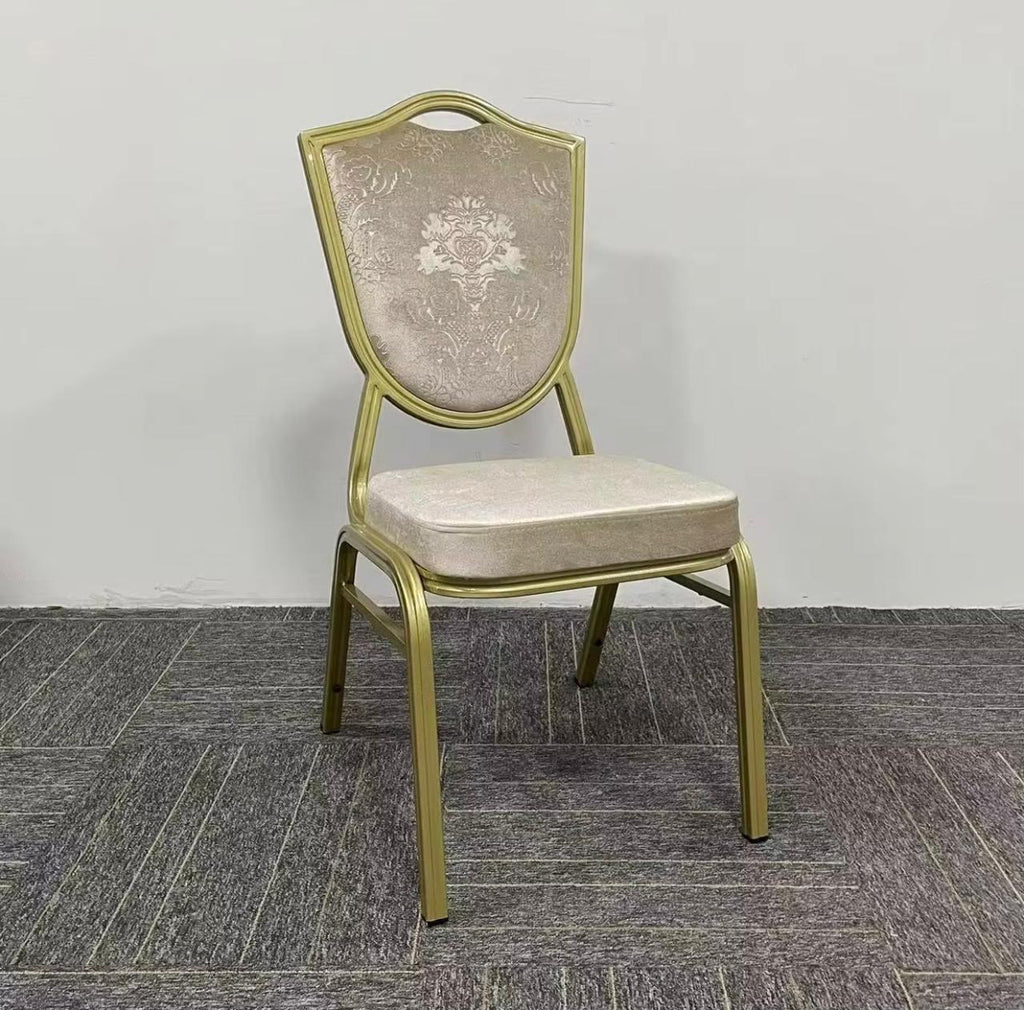 chaise ovale aluminium