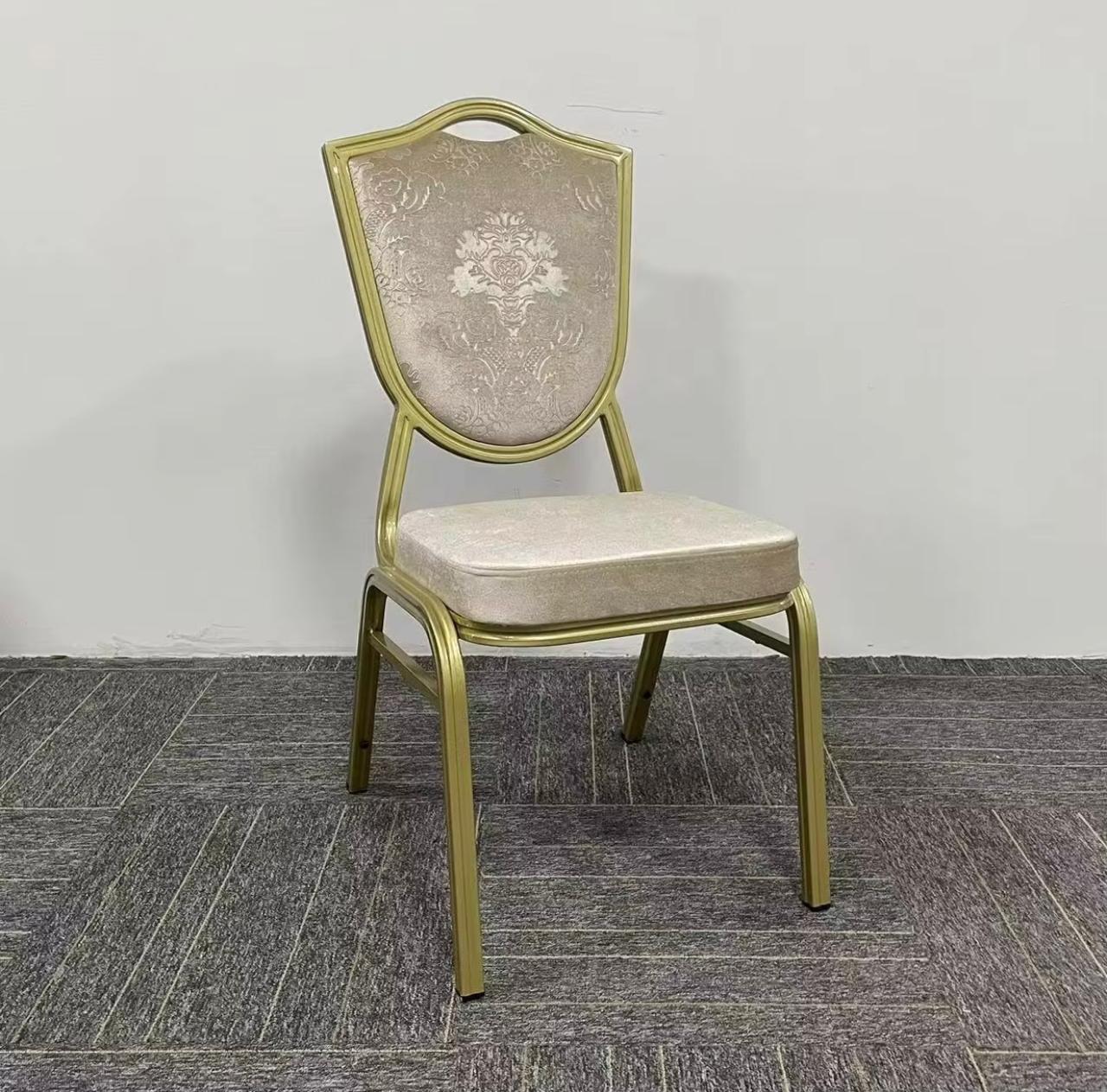 chaise ovale aluminium