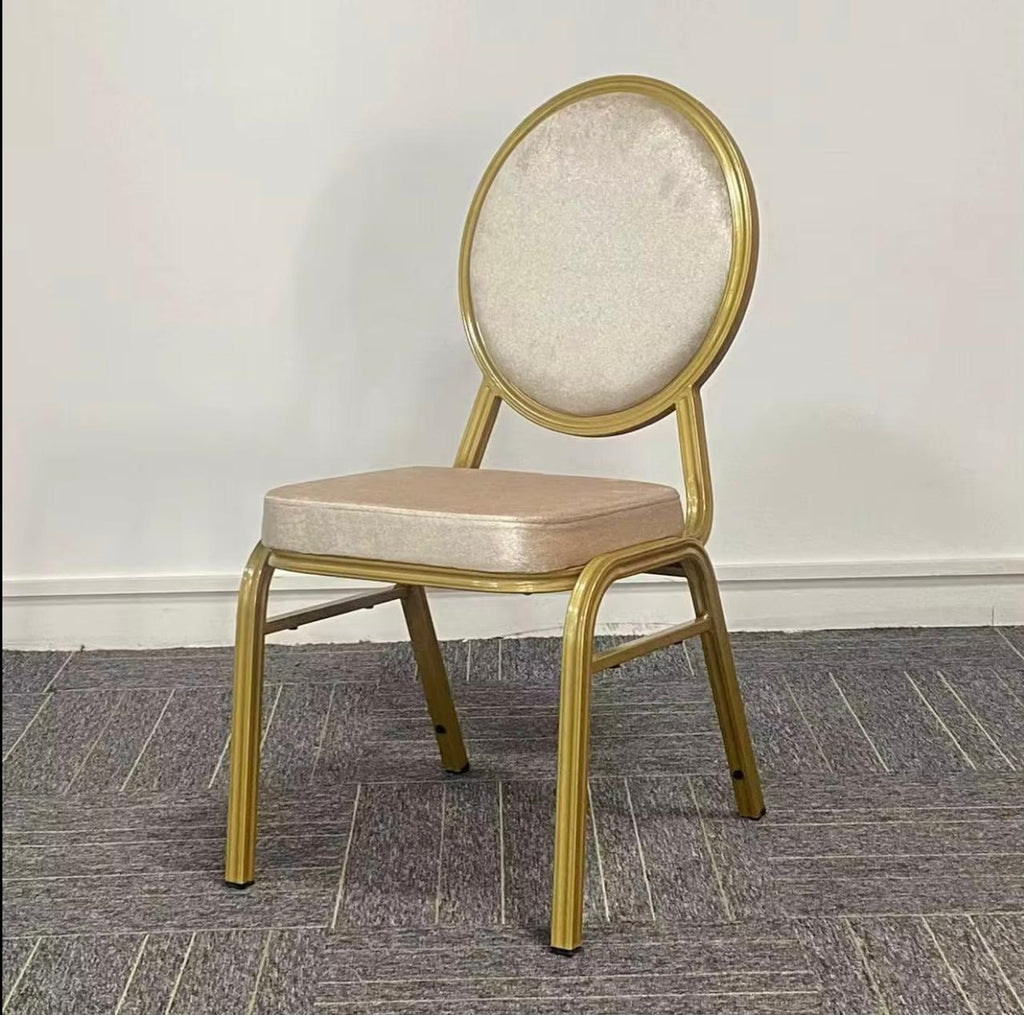 chaise médaillon ronde