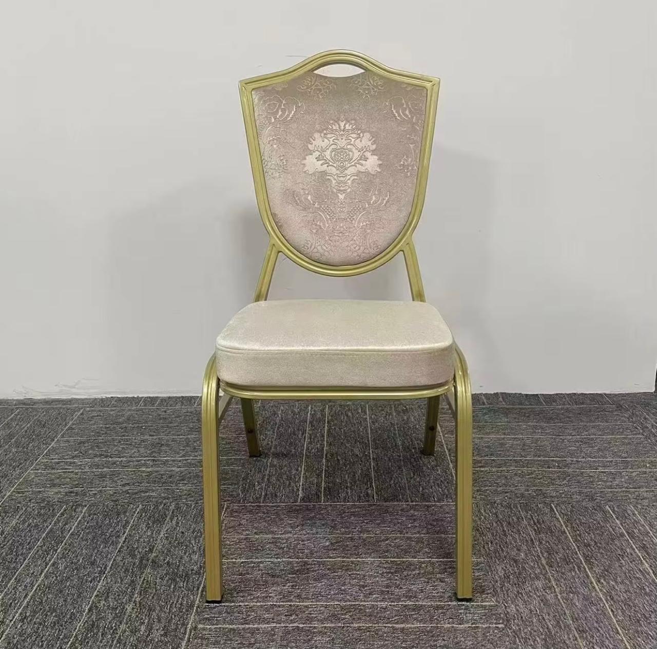 chaise ovale aluminium