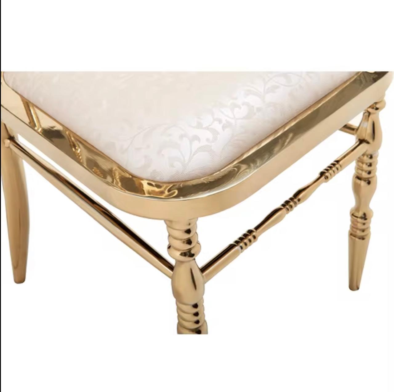 chaise napoléon en acier inoxydable