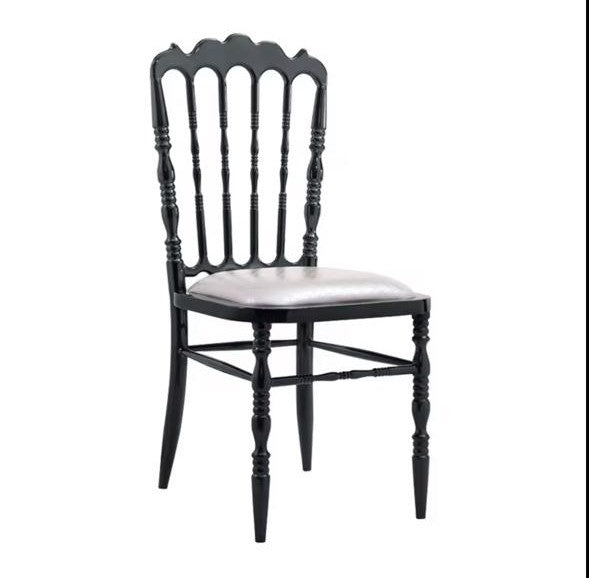 chaise napoléon en acier inoxydable